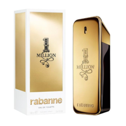 1 MILLION BY PACO RABANNE 3.4 FL. OZ. EDT SPRAY FOR MEN. DESIGNER:PACO RABANNE