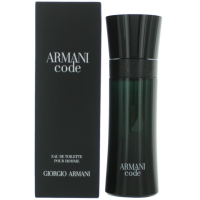 ARMANI CODE BY GIORGIO ARMANI 2.5 FL.OZ. EDT SPRAY FOR MEN. ARMANI CODE BY GIORGIO ARMANI 2.5 FL.OZ. EDT SPRAY FOR MEN.